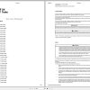 CAT Forklift GP15N to DP35NM Schematic Operation Maintenance Service Manual EN DE ES 2