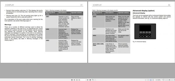 CAT Forklift NPV20N3 to NPF25N3S1PT Operation Maintenance Service Manual EN PT ES 3