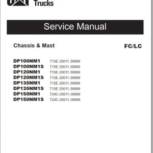 Caterpillar Forklift DP100NM1S Service Manual Operation Maintenance Manual 01.2020 4