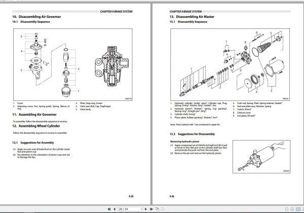 Caterpillar Forklift DP120NM1S DP135NM1S Service Operation Maintenance Manual 01 5
