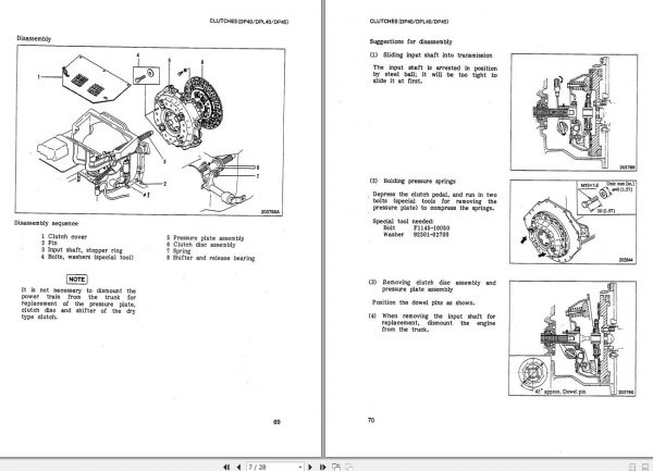 Caterpillar Forklift DP45 Service Manual 4