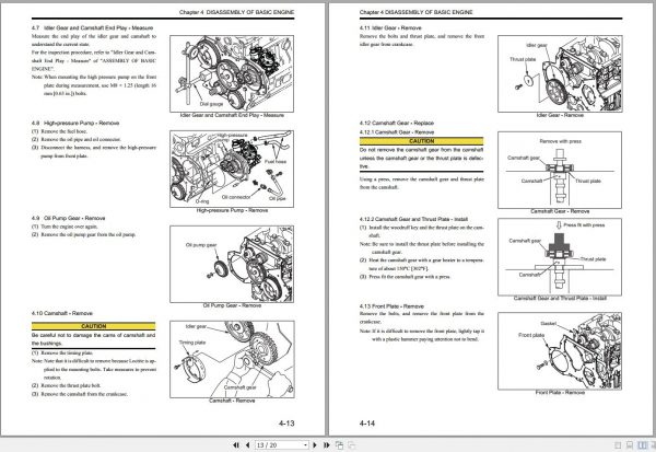 Caterpillar Forklift DP50N3 Service Manual 06 4