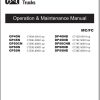 Caterpillar Forklift DP50NB Service Operation Maintenance Manual 11 1
