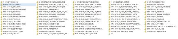Caterpillar Forklift DP50NB Service Operation Maintenance Manual 11 2
