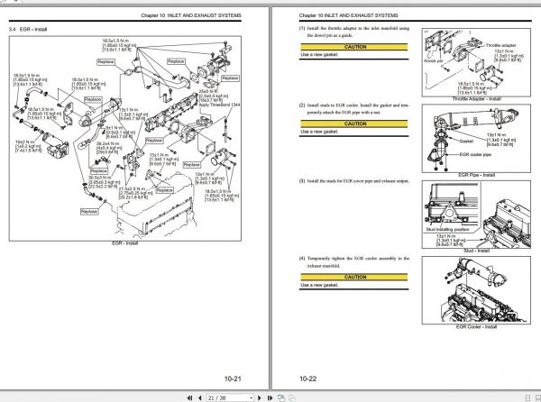Caterpillar Forklift DP55N3 Service Manual 06 4