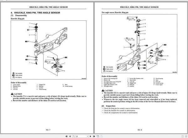 Caterpillar Forklift EP10CB EP35CB Service Operation Maintenance Manual 01.2021 3