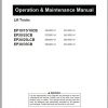 Caterpillar Forklift EP10CB EP35CB Service Operation Maintenance Manual 01.2021 5