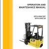 Caterpillar Forklift EP14ANT Service Operation Maintenance Manual 2021 1 1