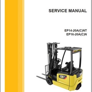 Caterpillar Forklift EP16ACN Service Operation Maintenance Manual 01.2021 2 1