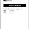 Caterpillar Forklift GC15K Service Manual 2010 2