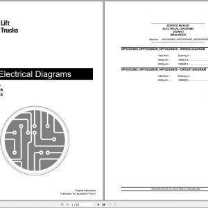 Caterpillar Forklift NPF20N3R NPF20N3S NPF25N3R NPF25N3S NPV20N3 NPV25N3 Service Manual 07 1