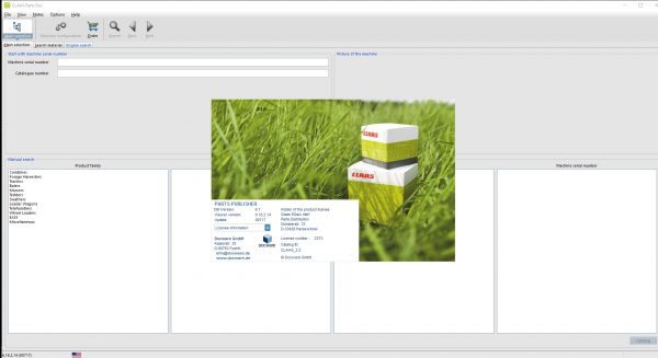 Claas Parts Doc 2.2 03.2022 Agricultural Updated 717 EPC Spare Parts Catalog DVD 1