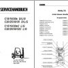 Clark Forklift DVD PDF 2021 German CD Service Manual Operator Manual 9