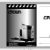 Crown Forklift 338GB PDF Service Part Manual DVD 4