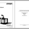 Crown Forklift 338GB PDF Service Part Manual DVD 6