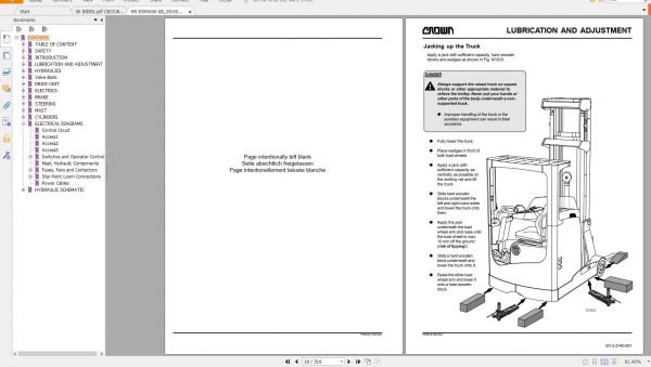 Crown Forklift TIL 2015 Service and Parts MANUALS DVD VERSION