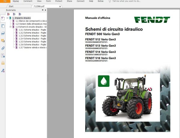 FENDT TRACTOR 17.1 GB PDF Updated 2022 Italian Languages Diagrams Operator Manual Workshop Manuals IT DVD 10