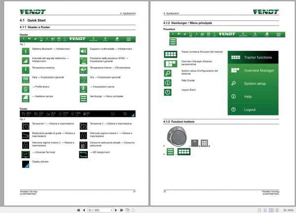 FENDT TRACTOR 17.1 GB PDF Updated 2022 Italian Languages Diagrams Operator Manual Workshop Manuals IT DVD 6