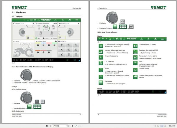 FENDT TRACTOR 17.1 GB PDF Updated 2022 Italian Languages Diagrams Operator Manual Workshop Manuals IT DVD 9