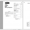 FORD LASER Overhaul Manual Repair Manual Wiring Diagram 2