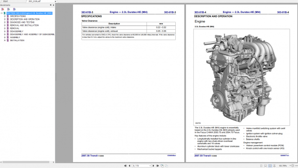 FORD TRANSIT 2007 Workshop Repair Manual Wiring Diagram 2