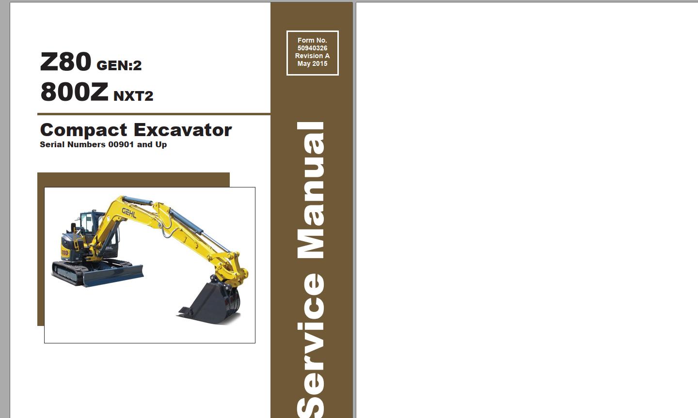 GEHL Machinery Heavy Equipment 4.89 GB PDF 2022 Service Manuals Hydraulic Electrical Schematic DVD 0