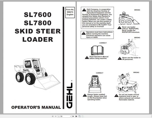 GEHL Machinery Heavy Equipment 5.29 GB PDF 2022 Operator Manuals DVD 13