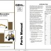 GEHL Machinery Heavy Equipment 6.03 GB PDF 2022 Part Catalog Manuals DVD 7 1