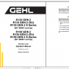 Gehl Heavy Equipment Skid Steer Loader Updated 2022 PDF Operators Manual 1