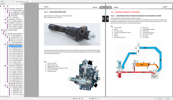 Gehl Heavy Equipment Telehandler Updated 2022 PDF Service Manual 2