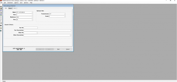 HONDA EPC GENERAL 03.2022 ELECTRONIC PARTS CATALOG DVD 10