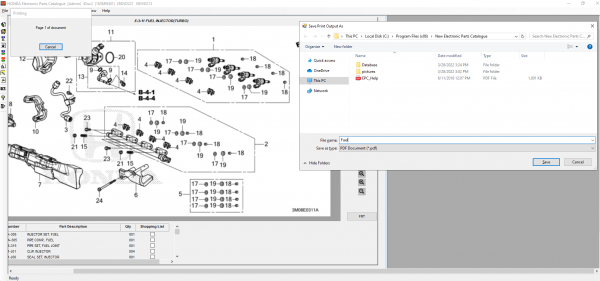HONDA EPC GENERAL 03.2022 ELECTRONIC PARTS CATALOG DVD 9
