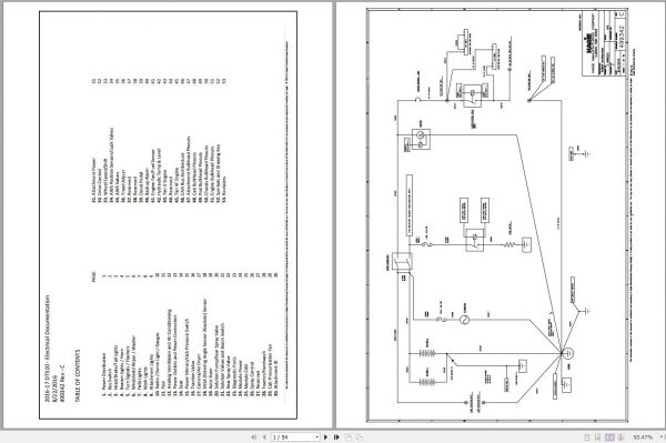 Hagie 2017 DTS10 Electrical Schematic Rev C 499342 08.2016