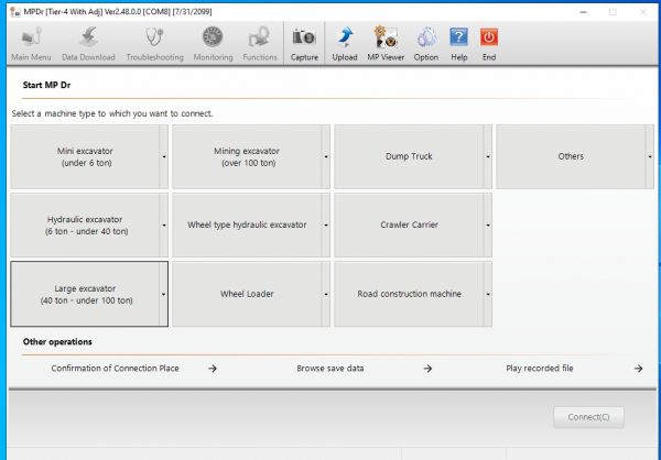 Hitachi Construction Machinery MPDr Tier 4 With Adj Ver 2.48.0.0 Diagnostic Software DVD 1