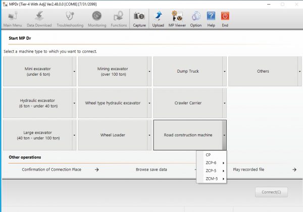 Hitachi Construction Machinery MPDr Tier 4 With Adj Ver 2.48.0.0 Diagnostic Software DVD 11