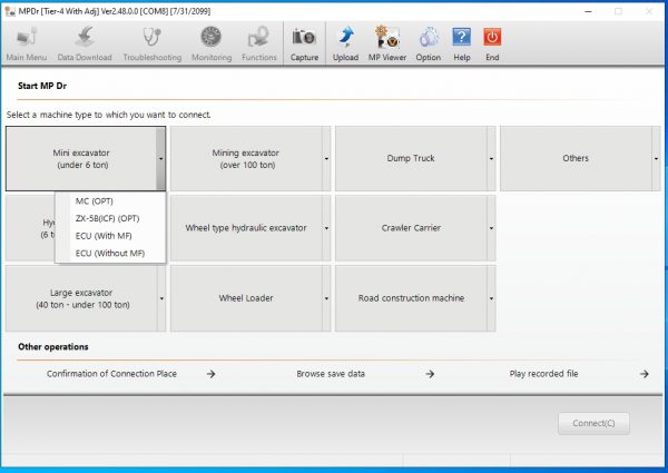 Hitachi Construction Machinery MPDr Tier 4 With Adj Ver 2.48.0.0 Diagnostic Software DVD 2