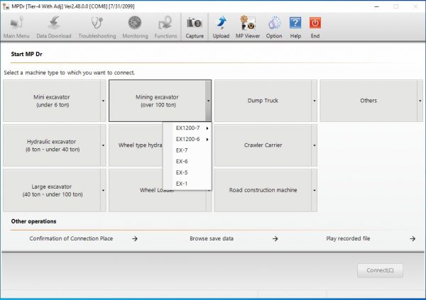 Hitachi Construction Machinery MPDr Tier 4 With Adj Ver 2.48.0.0 Diagnostic Software DVD 3