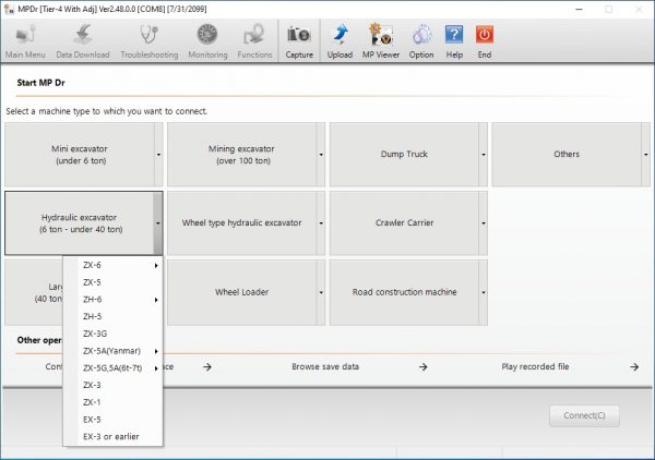 Hitachi Construction Machinery MPDr Tier 4 With Adj Ver 2.48.0.0 Diagnostic Software DVD 6