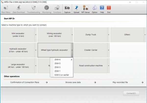 Hitachi Construction Machinery MPDr Tier 4 With Adj Ver 2.48.0.0 Diagnostic Software DVD 7