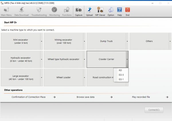 Hitachi Construction Machinery MPDr Tier 4 With Adj Ver 2.48.0.0 Diagnostic Software DVD 8