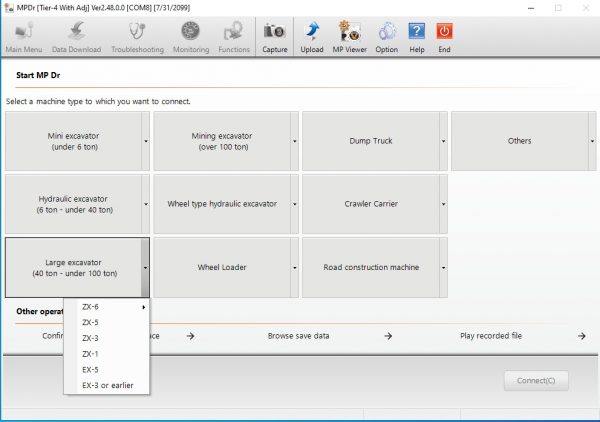 Hitachi Construction Machinery MPDr Tier 4 With Adj Ver 2.48.0.0 Diagnostic Software DVD 9