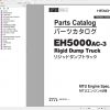 Hitachi Mining Rigid Dump Truck EH 2022 1.77 GB PDF Parts Catalog Engine Parts Catalog DVD 5