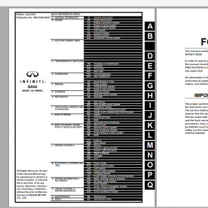INFINITI QX50 J50 Series SM17E00J50U0 Workshop Manual Circuit Diagram 07.2016 1