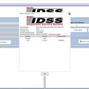 Isuzu E Idss Diagnostic Service System 02.2022 Release Full Diagnostic Software Dvd 3 2