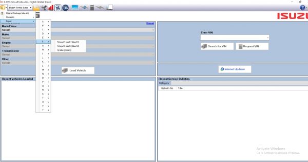Isuzu G IDSS 03.2022 Global Export Service System Diagnostic Software DVD 10