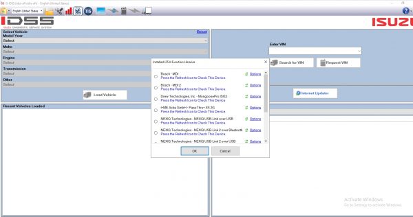 Isuzu G IDSS 03.2022 Global Export Service System Diagnostic Software DVD 2