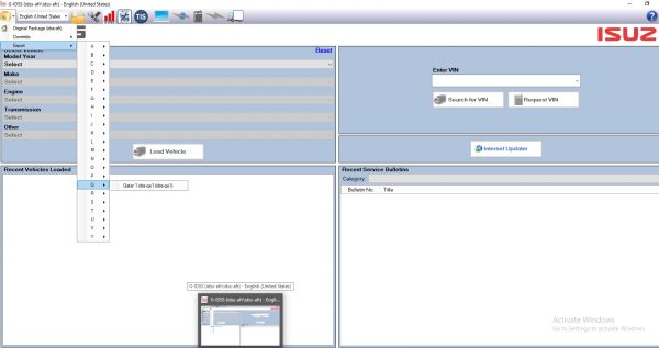 Isuzu G IDSS 03.2022 Global Export Service System Diagnostic Software DVD 21