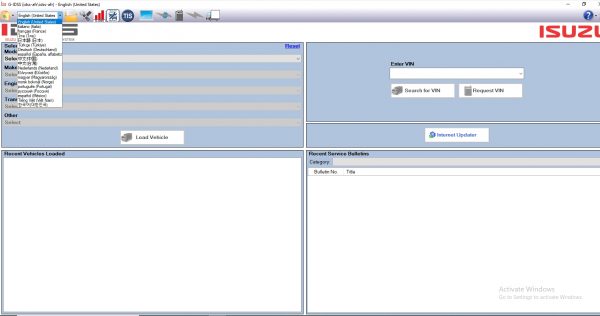 Isuzu G IDSS 03.2022 Global Export Service System Diagnostic Software DVD 3
