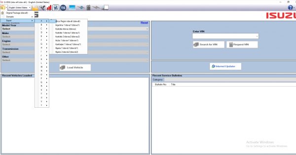 Isuzu G IDSS 03.2022 Global Export Service System Diagnostic Software DVD 5