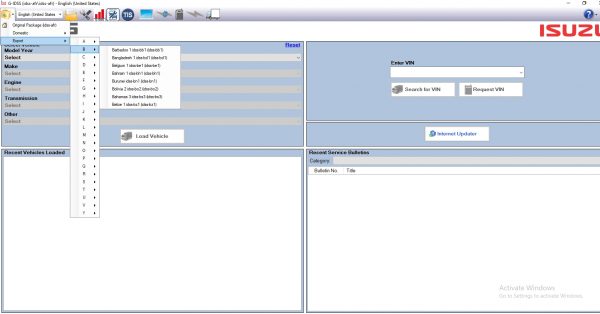 Isuzu G IDSS 03.2022 Global Export Service System Diagnostic Software DVD 6